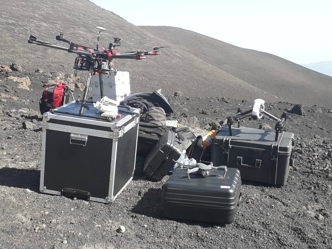 drone etna